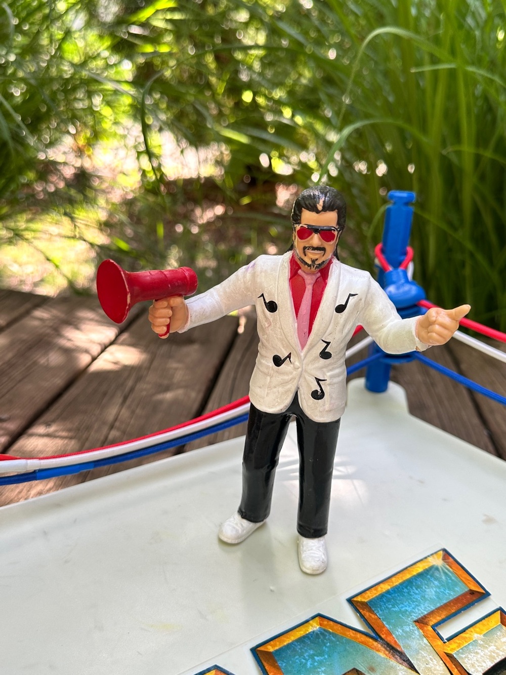 Vintage 1986 LJN WWF WWE Jimmy Hart The Mouth Of The South Wrestling Figure